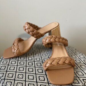 Sincerely Jules Boho Nude Braided Sandals - Size 10